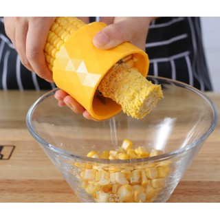 Dụng cụ tách hạt bắp ngô tươi mini cầm tay tiện lợi