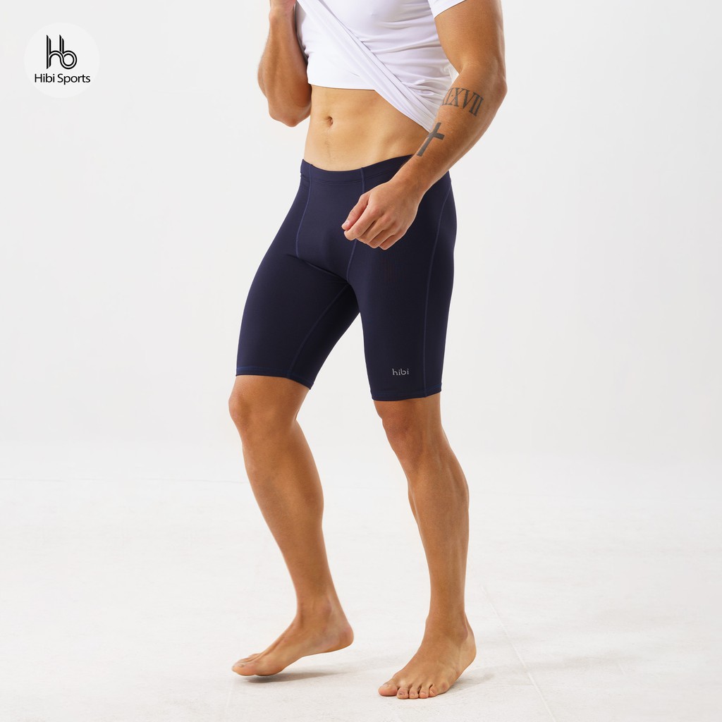 Quần leggings đùi tập gym cho nam Hibi Sports M103