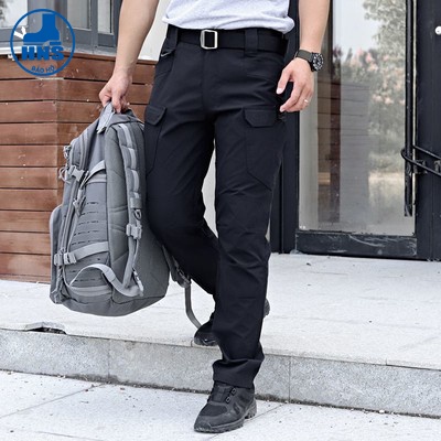 QUẦN TÚI HỘP PHONG CÁCH TRẺ TRUNG HNS IX7 MÀU XANH RÊU, ĐEN, XÁM, KAKI, RẰN RI