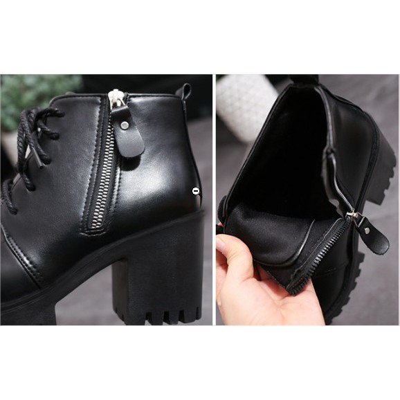 Giày Boot da nữ thời trang B085 | BigBuy360 - bigbuy360.vn