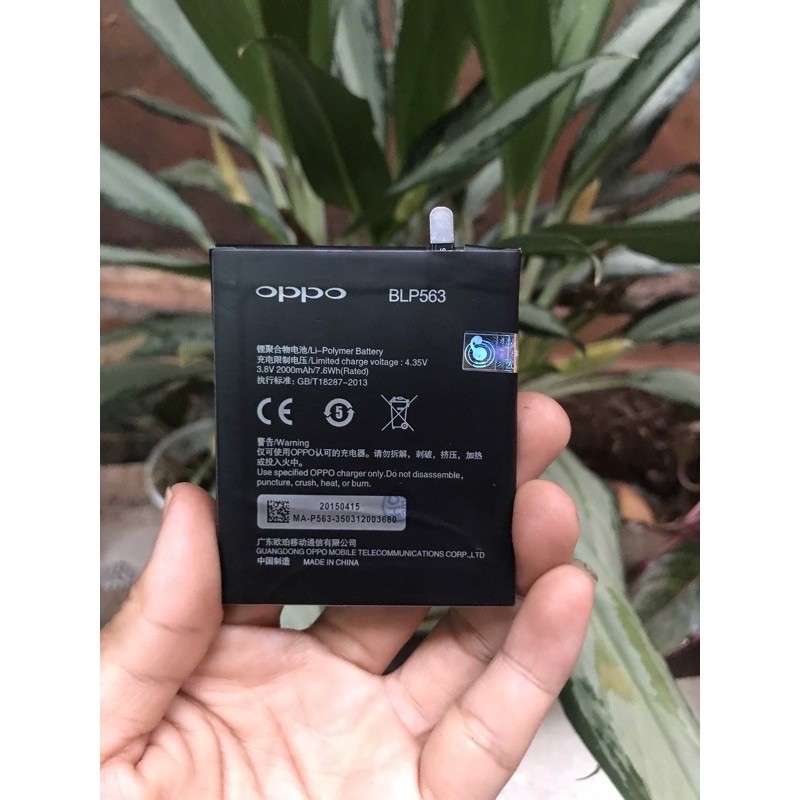 Pin OPPO BLP 563 đen cho find 5 mini ,R827 zin