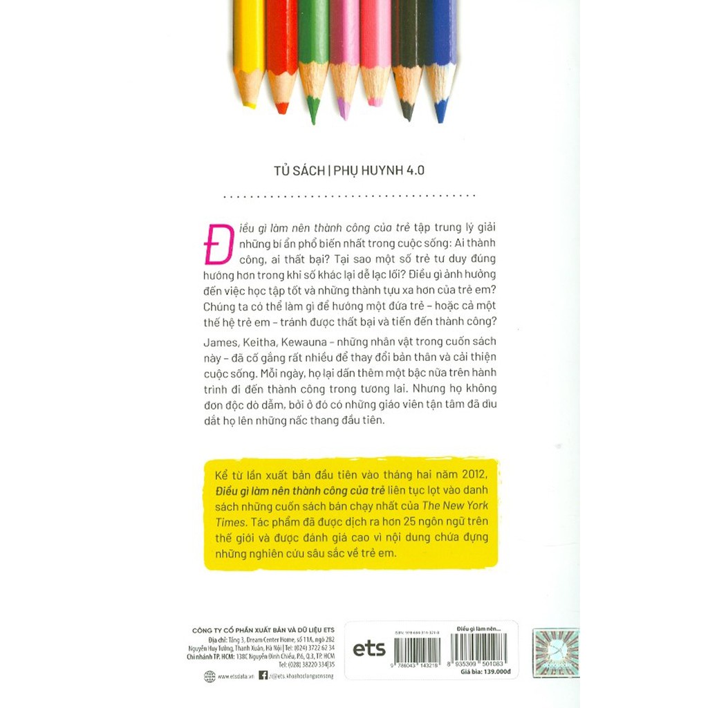 Sách - Điều Gì Làm Nên Thành Công Của Trẻ [AlphaBooks]