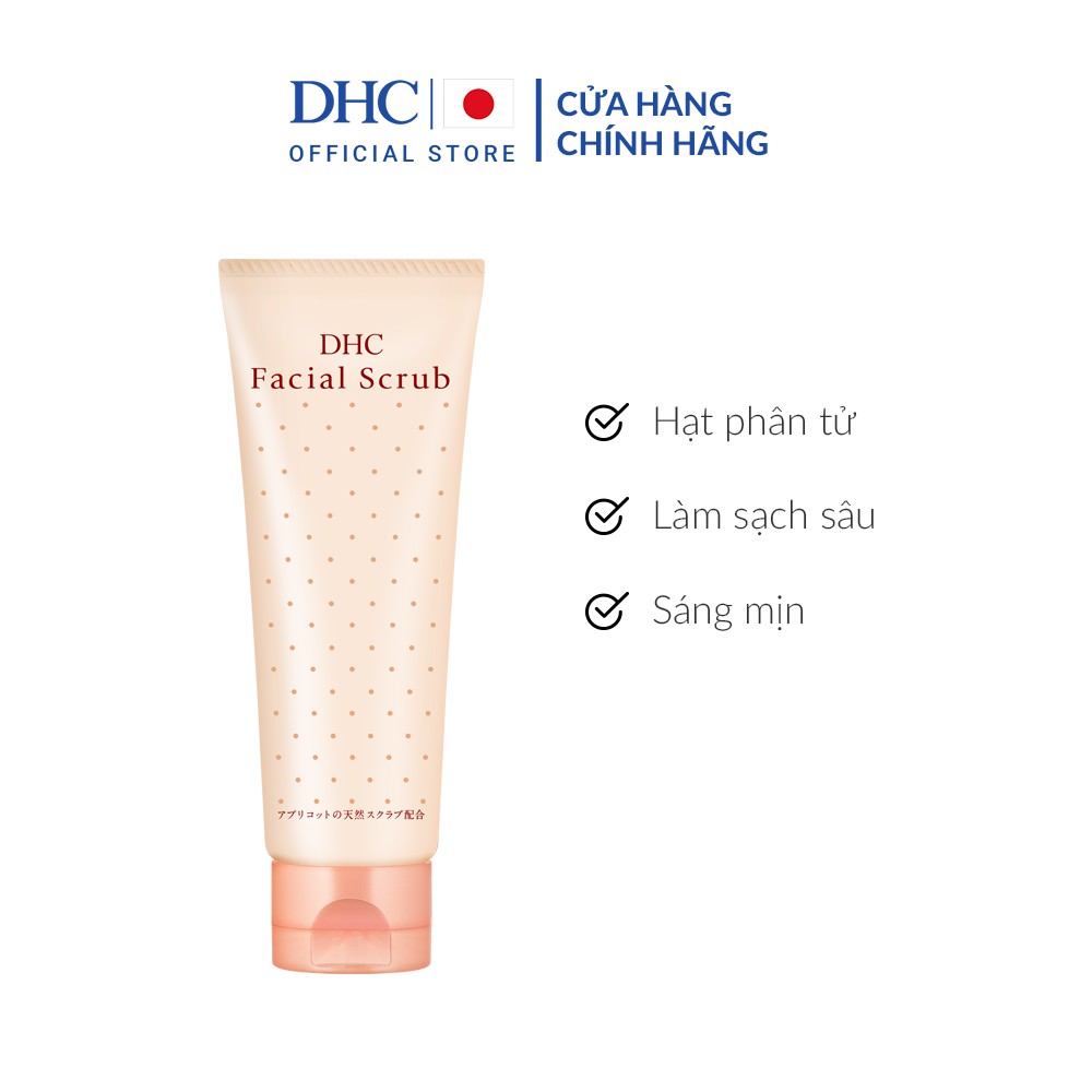 Kem tẩy tế bào chết da mặt DHC Facial Scrub 100g | BigBuy360 - bigbuy360.vn