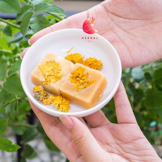 Trà hoa cúc đường phèn mật ong - Hoa cúc, hoa đậu biếc, gừng quế, artiso - set 500gr