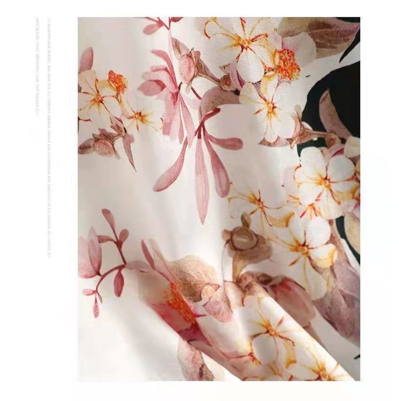 Áo thun tay ngắn dáng rộng in họa tiết thời trang cho phụ nữ trung niên