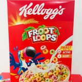 Ngũ cốc ăn sáng Kellogg's Froot Loops 160g