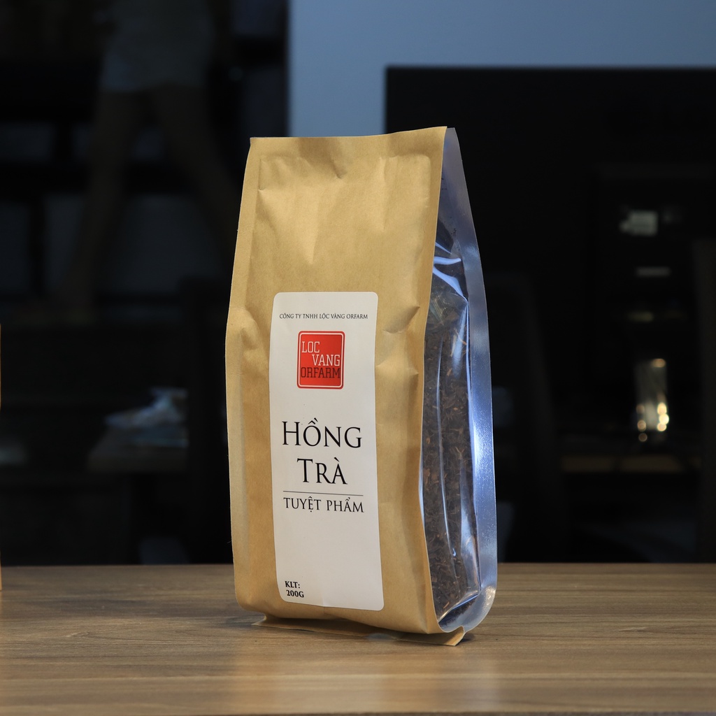 Hồng Trà, Trà Đen Nguyên Liệu Làm Trà Sữa Trân Châu Đường Đen TUYỆT PHẨM 200g