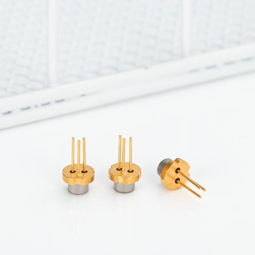 HECCEH Set 1 / 2 / 5 / 10 Đi Ốt Laser Đầu Đỏ Chất Lượng Cao 650nm 2.2V TO-18