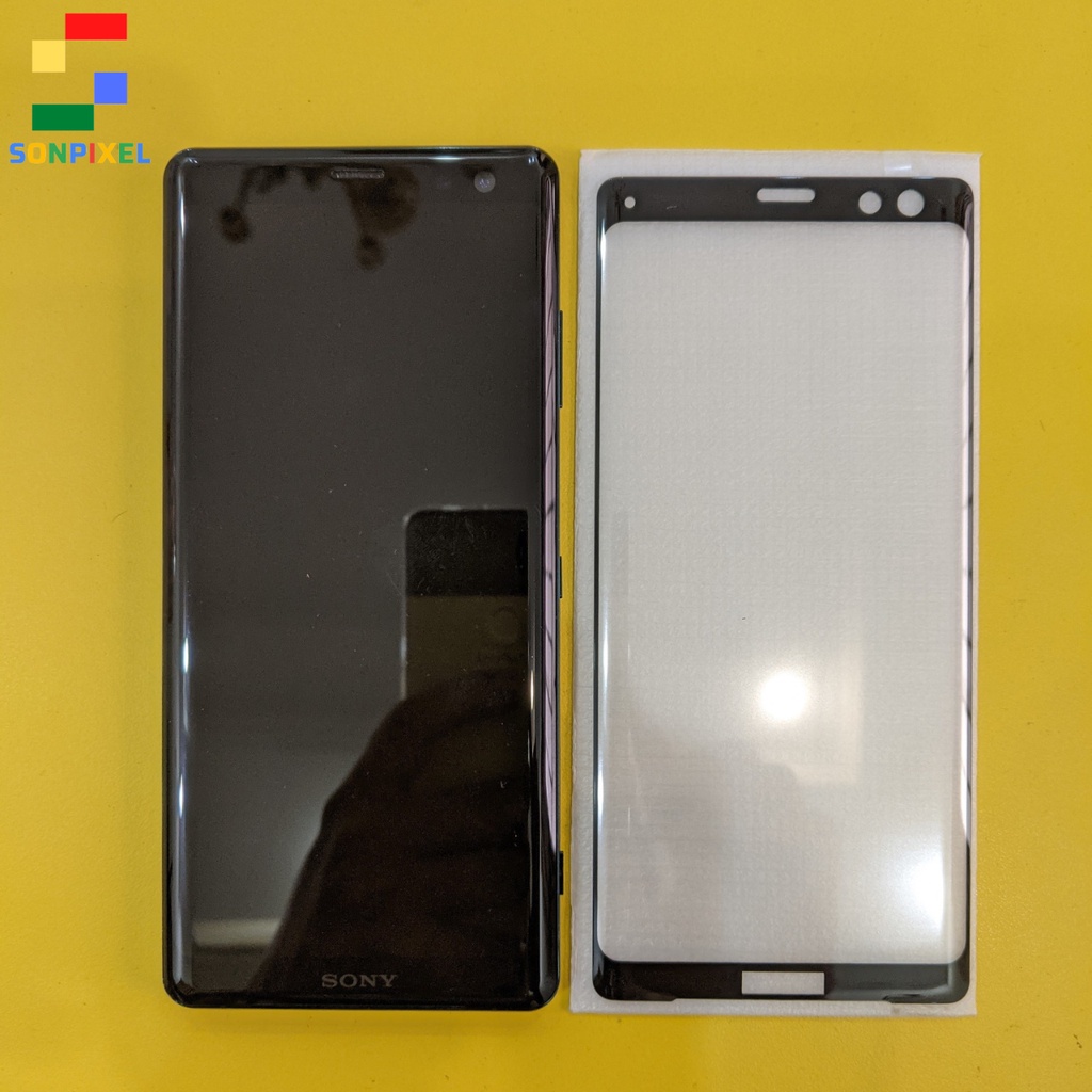 Cường Lực SONY XZ3 Chuẩn Miếng Dán Full Màn Hình Từ Sơn Pixel