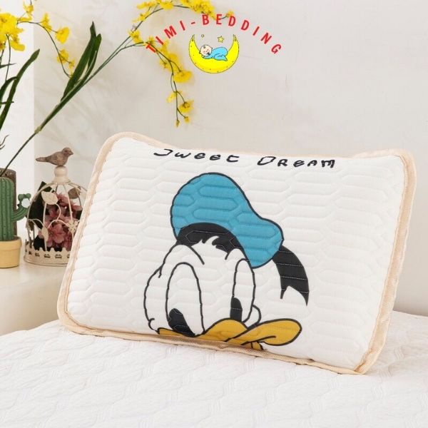 Vỏ gối cao su non hoạt hình disney cho bé gối cho bé sơ sinh – Gối nằm cho bé - Timibedding