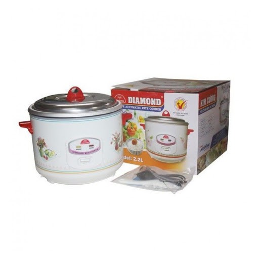 Nồi cơm điện nắp rời Kim Cương 1.2 Lít