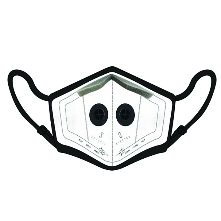 Khẩu trang thời trang cao cấp Soteria Rap ST187 - Khẩu trang vải than hoạt tính [size S,M,L] Van đen | BigBuy360 - bigbuy360.vn