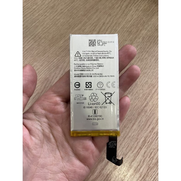 Pin Google Pixel 4, 4xl, 3xl, 3axl zin mới