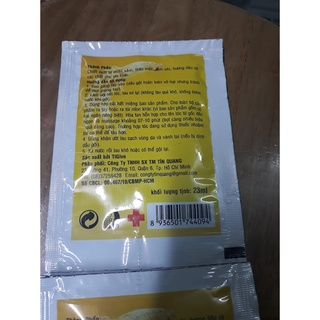 Gói Dầu Gội Đen Tóc Nhân Sâm (Gội Là Đen)