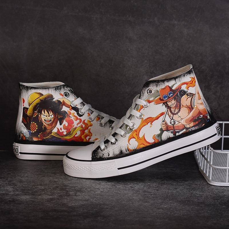 One Piece Canvas Casual Graffiti giày nam | BigBuy360 - bigbuy360.vn