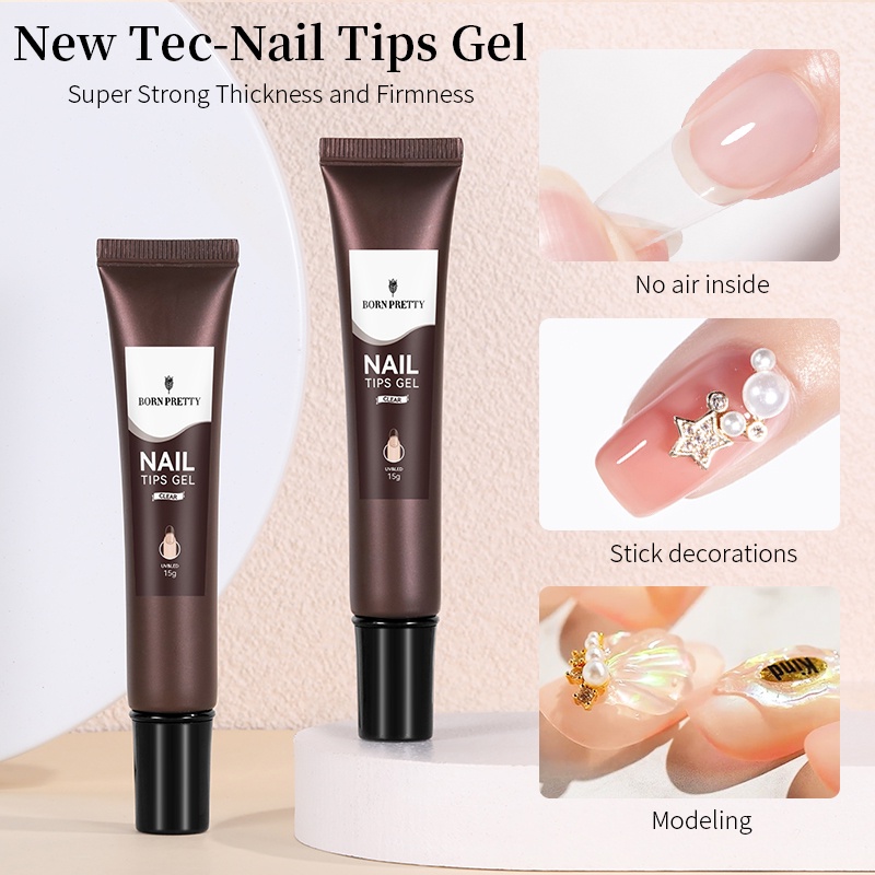 Gel làm móng BORN PRETTY 15g trang trí nghệ thuật
