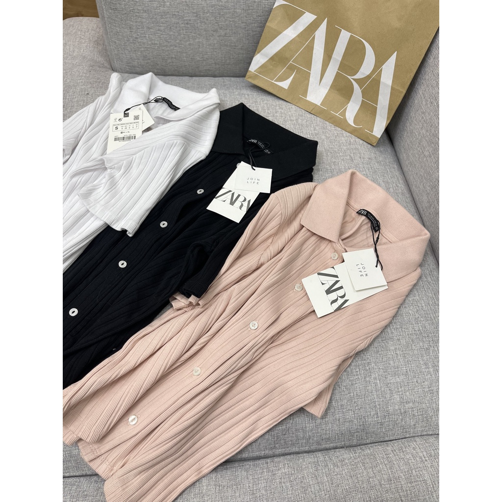 Áo polo nữ croptop form rộng tay ngắn hàn quốc giá rẻ PL01