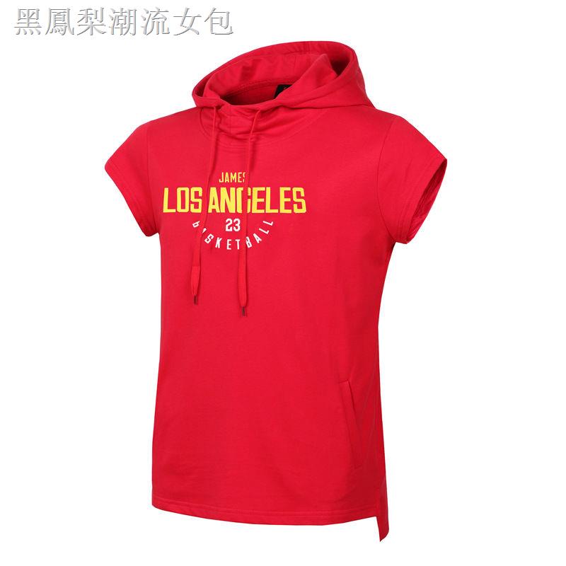 Nba Áo Hoodie Thể Thao Sát Nách In Chữ Lakers James Cá Tính Cho Nam