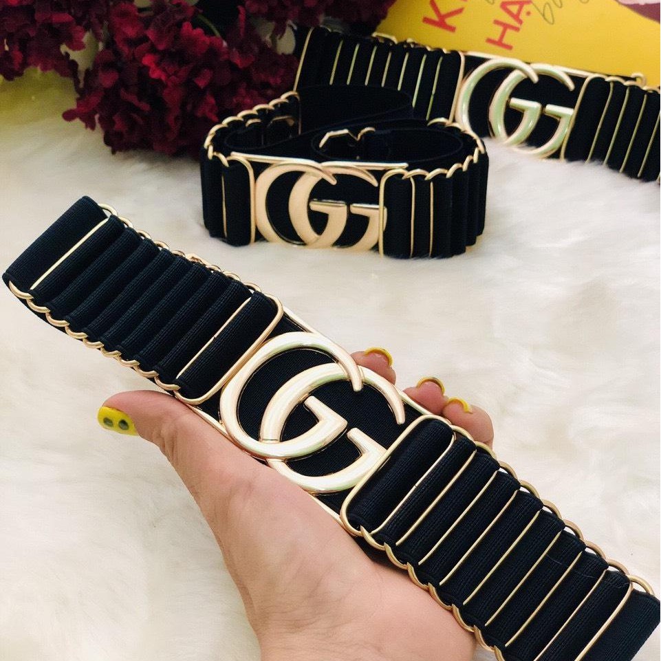 Đai váy G KẾT họa tiết 4cm