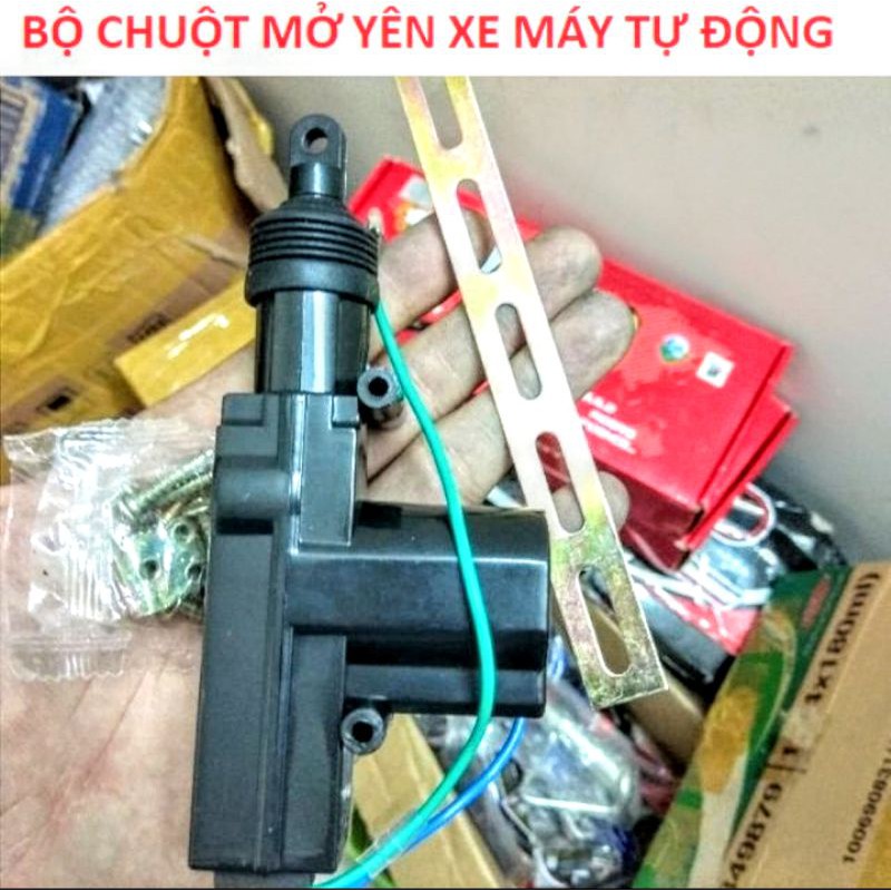 CỰC CHẤT VỚI BỘ CHUỘT TỰ ĐỘNG MỞ YÊN XE MÁY BẰNG ĐIỆN LOẠI TỐT