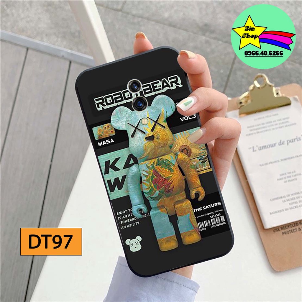 Ốp lưng Oppo K3 / Oppo Reno / Oppo Reno 2 / Oppo Reno 2F in hình RobotBearr đáng yêu ngộ nghĩnh, cá tính