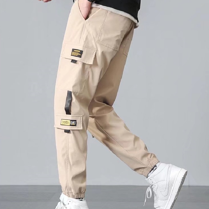 Quần ống rộng Phong Cách hip hop Hàn Quốc Cho Nam