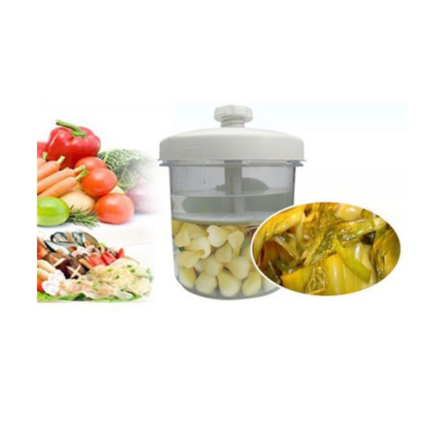 Hộp Muối Dưa Cà Việt Nhật Thông Minh Có Tay Nén - Seven_mart