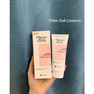 KEM CHỐNG NẮNG CHỐNG NƯỚC NÂNG TONE DƯỢC PHẨM SJM MEDIAL ANTI-UV Dr Skin Care Hàn Quốc 60g