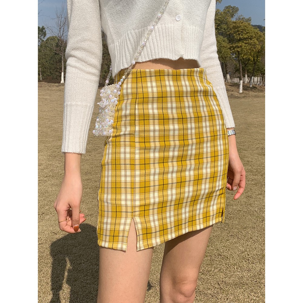 (ORDER) Chân váy dáng chữ A cạp cao kẻ sọc style Retro Mỹ nhiều màu HOT trend xuân hè 2020 (Phong cách mới 2020) | BigBuy360 - bigbuy360.vn