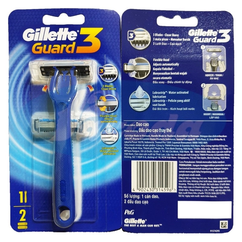 Dao cạo râu Gillette Guard 3