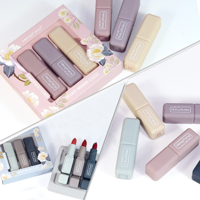 set 3 Son bút dream color HengFang thiên nhiên an toàn