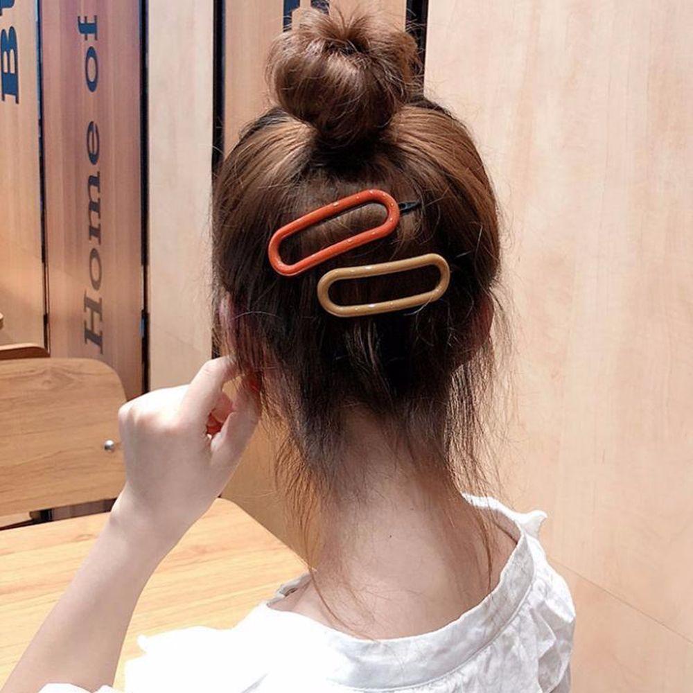 EXPEN Kẹp TóC HìNh Oval Dễ Thương Cho Nữ