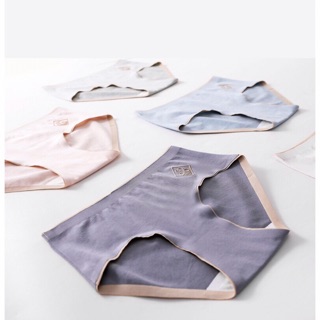 Quần Lót Cotton Không Viền Vải Co Giãn 4 Chiều, Lớp Lót Kháng Khuẩn Cao Cấp