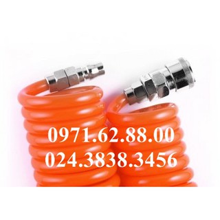 Dây hơi máy nén khí loại tốt 6m, 12m, dây hơi lò xo khí nén