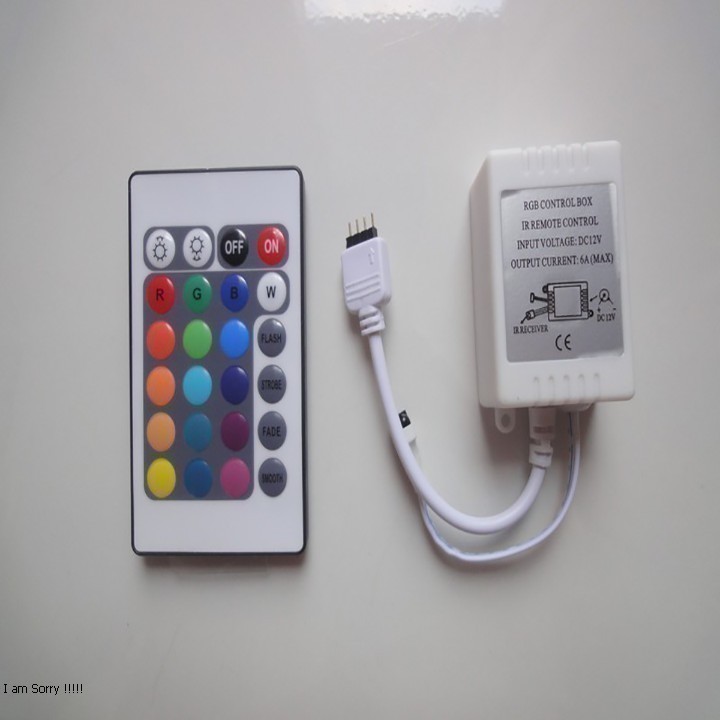 Bộ điều khiển chỉnh màu led dây 5050 RGB