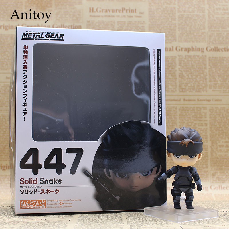 Mô hình Nendoroid Solid Snake 447
