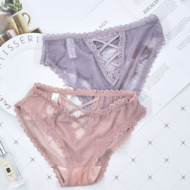 Quần Lót Ren Mỏng Đan Dây Sexy Mã QL 62