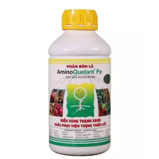 Phân bón lá amino fe - biến lá vàng thành xanh chai 1lít