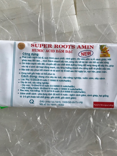 Siêu ra rễ cực mạnh Roots New- ( 1 vỉ 10 ống x 20 mL)