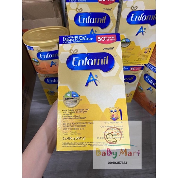 Sữa công thức Enfamil A+1 992g