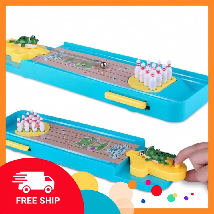 ẾCh Ném Bowling - Đồ chơi ném bowling cho bé vui nhộn  - NBL