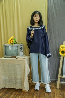 Áo đồng phục thủy thủ 2màu