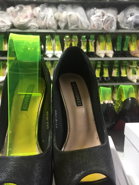 Giày cao gót 15 phân vân kê đen