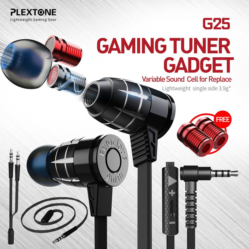 Tai nghe Chuyên game GAMING Plextone G25 Có micro model G25 âm thanh bass khỏe sống động DL TECH