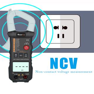 Máy đo mét MUSTOOL X3 có kẹp RMS tự động kỹ thuật số tiện dụng