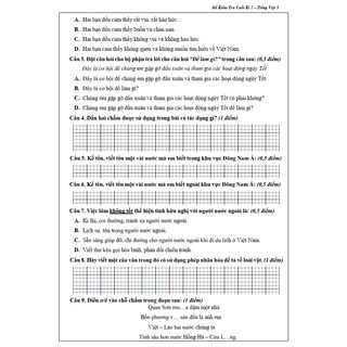 Sách Đề Kiểm Tra Tiếng Việt 3 Học Kì 2