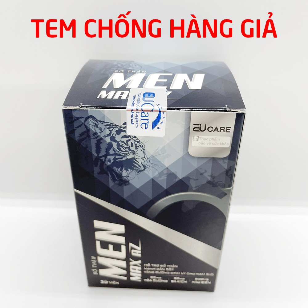 Bổ Thận Men Max AZ tăng cường sinh lý nam, mạnh gân cốt - Chai 30 viên | BigBuy360 - bigbuy360.vn