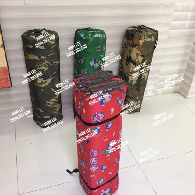 Nệm xếp rằn ri tiện lợi