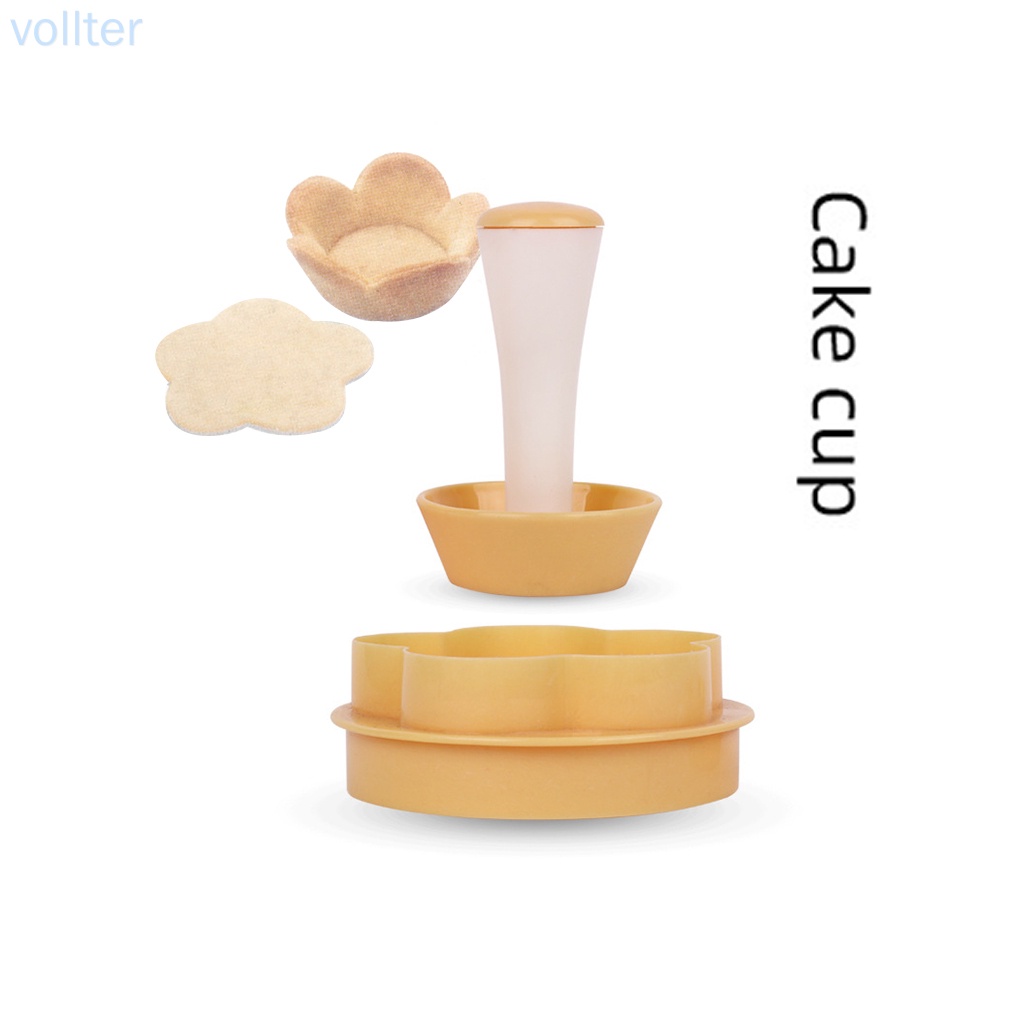 Khuôn nhấn làm bánh quy DIY tạo hình bông hoa bằng nhựa rửa sạch được tiện lợi cho nhà bếp