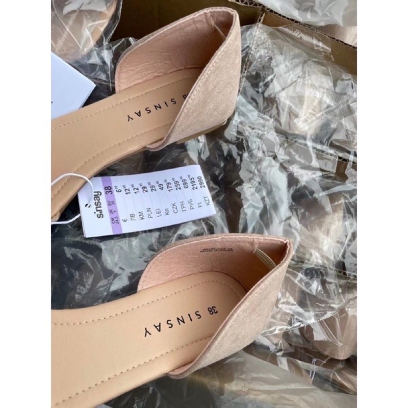 Giày xuất dư Sinsay - xem kĩ mô tả